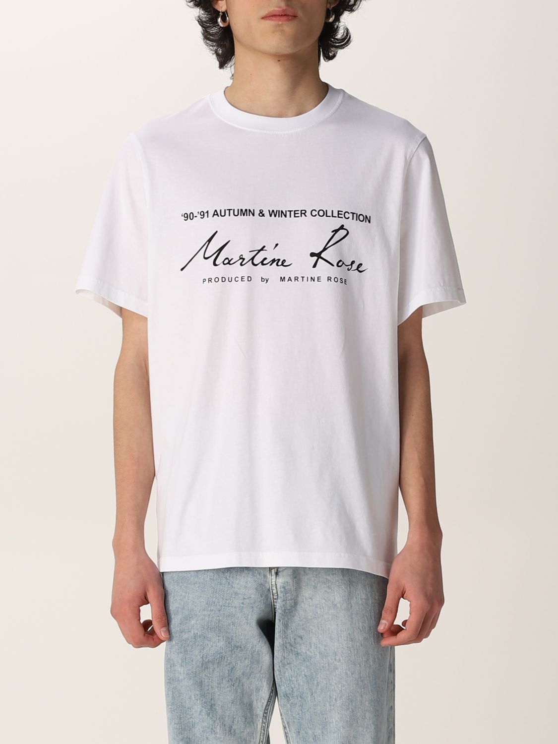 Martine Rose Outlet: t-shirt for man - Black  Martine Rose t-shirt  CMR603JC online at