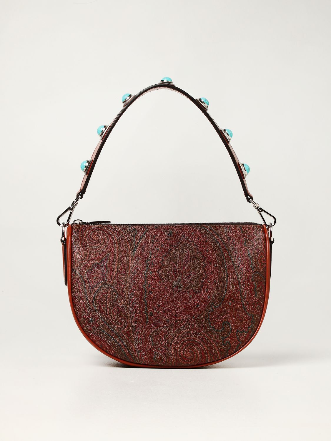Paisley Shoulder Bag With Multi-Colour Details by Etro at ORCHARD MILE