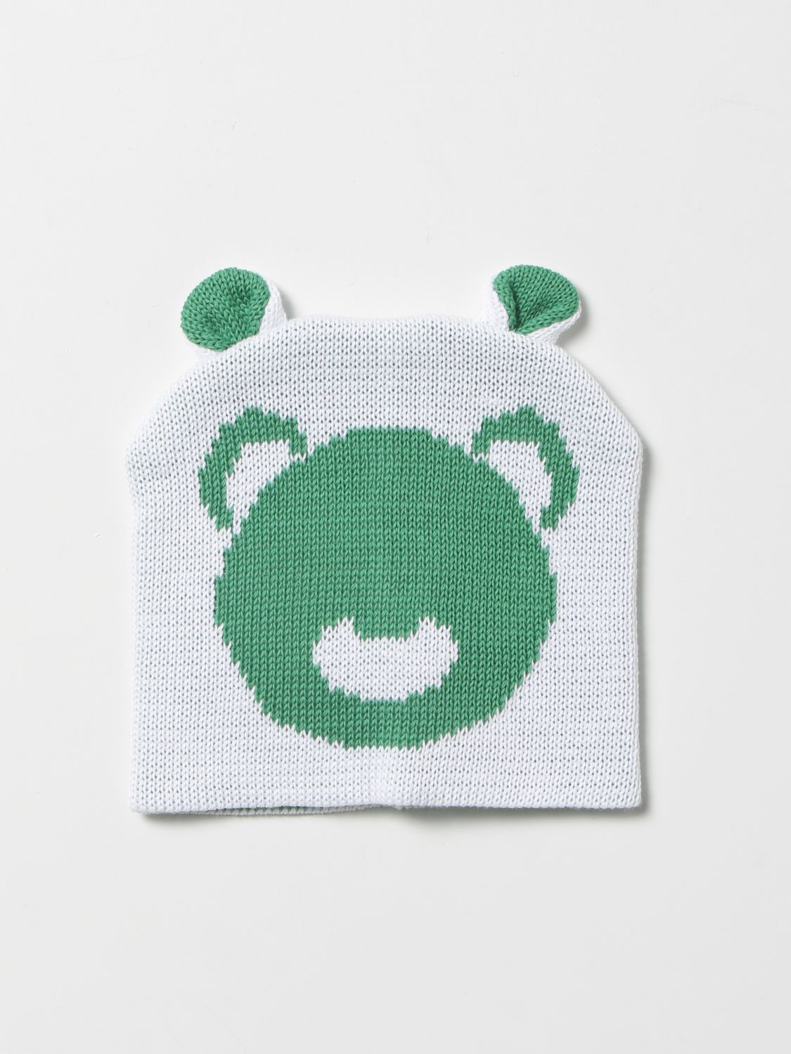 Cappello neonato Little Bear: Cappello a berretto Little Bear con orsetto verde 1