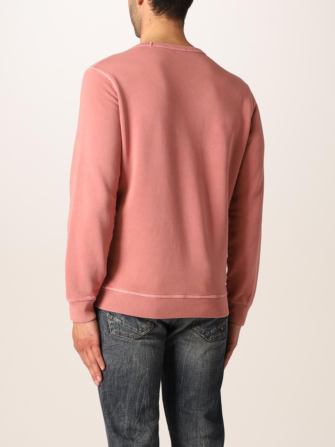 Dondup スウェットシャツ メンズ ピンク Giglio Comオンラインのdondup スウェットシャツ Uf668kf0151zl4