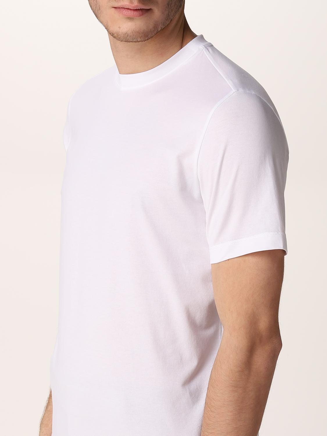 CRUCIANI: T-shirt men - White | T-Shirt Cruciani CUJOSG30PV GIGLIO.COM