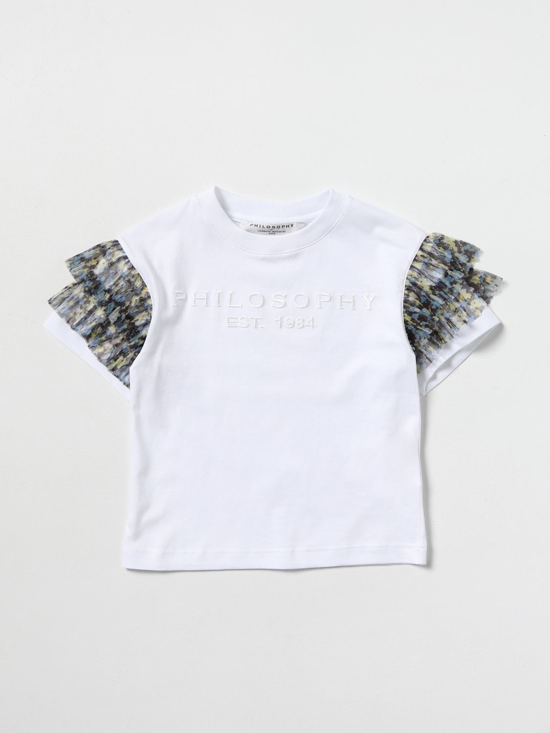 T-shirt Philosophy Di Lorenzo Serafini: Philosophy Di Lorenzo Serafini logo t-shirt white 1 1