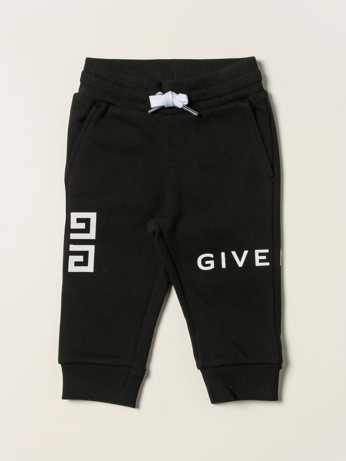 Pantalon Givenchy: Pantalon de jogging Givenchy avec logo noir 1