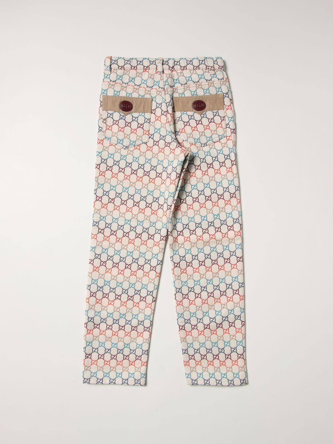 Pants Gucci: Gucci GG cotton jacquard pants multicolor 2