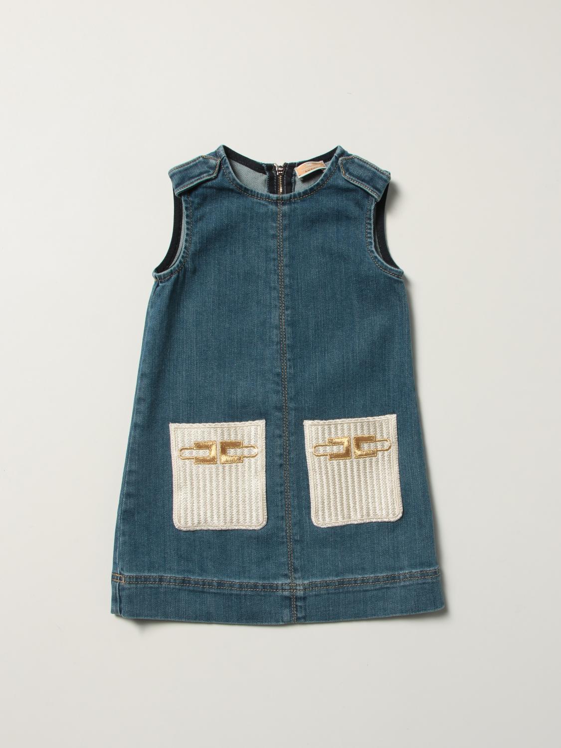 GUESS Abito In Denim Lyocell Per Bambina – Maniche Corte E Gonna A Volant, Eleganza Piccola - 4