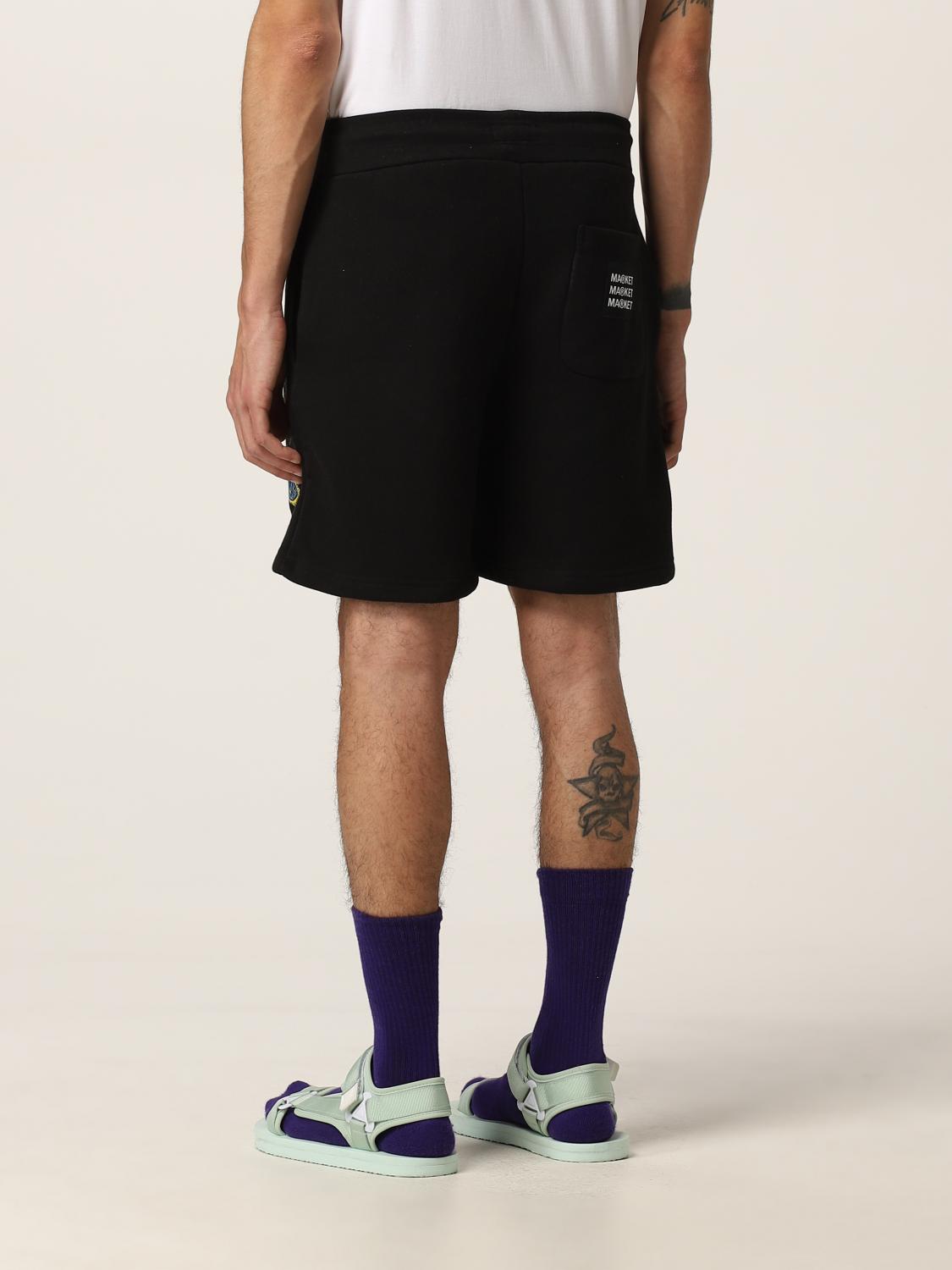 MARKET: Pantaloncino uomo - Nero | Pantaloncino Market 395000202 GIGLIO.COM