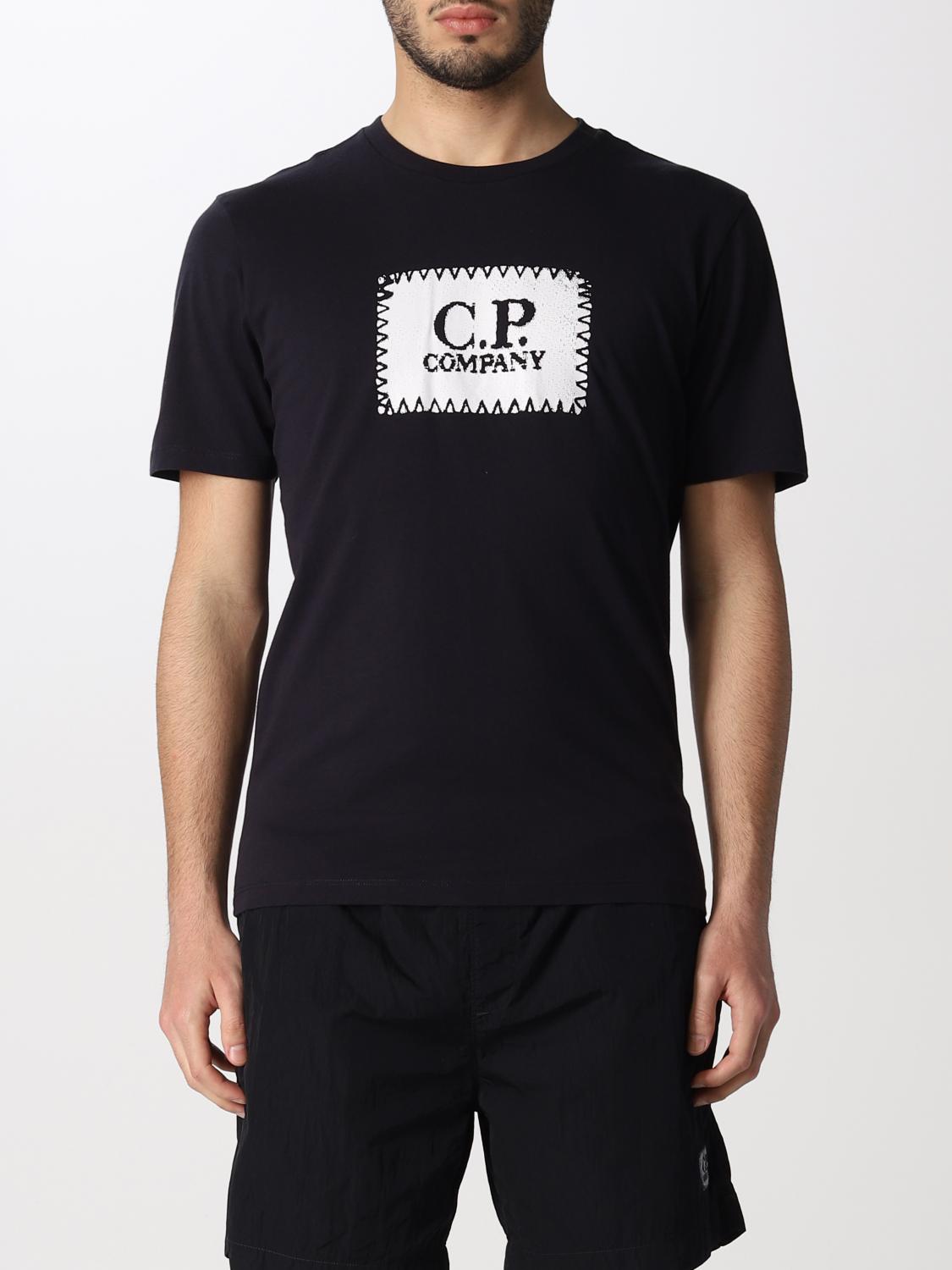 C.P. COMPANY: T-shirt men - Blue | T 