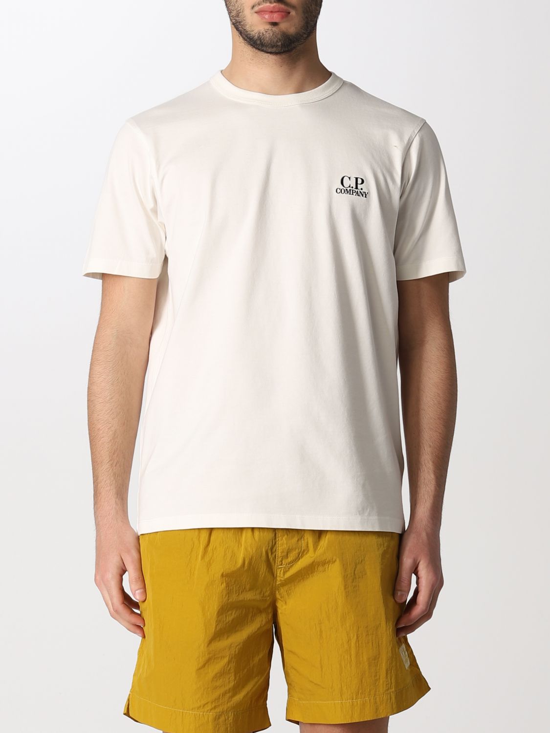 C.P. COMPANY: t-shirt for man - White | C.p. Company t-shirt ...