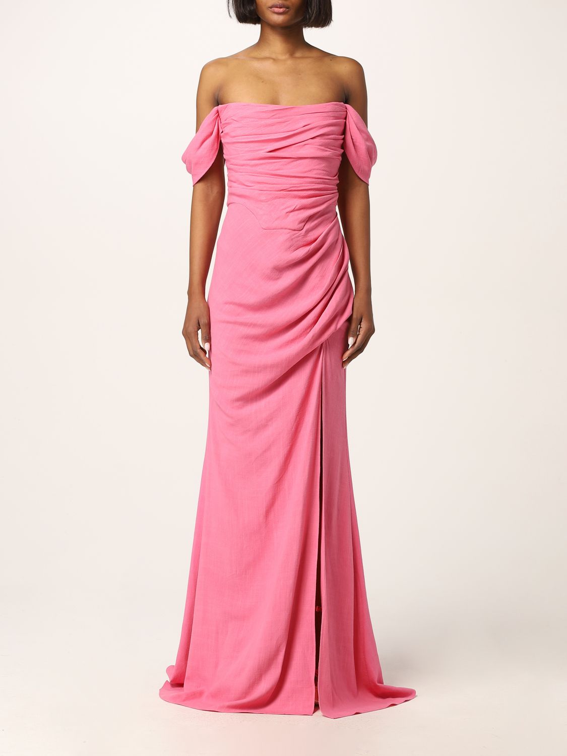 Платье Giuseppe Di Morabito: Платье Женское Giuseppe Di Morabito розовый 1