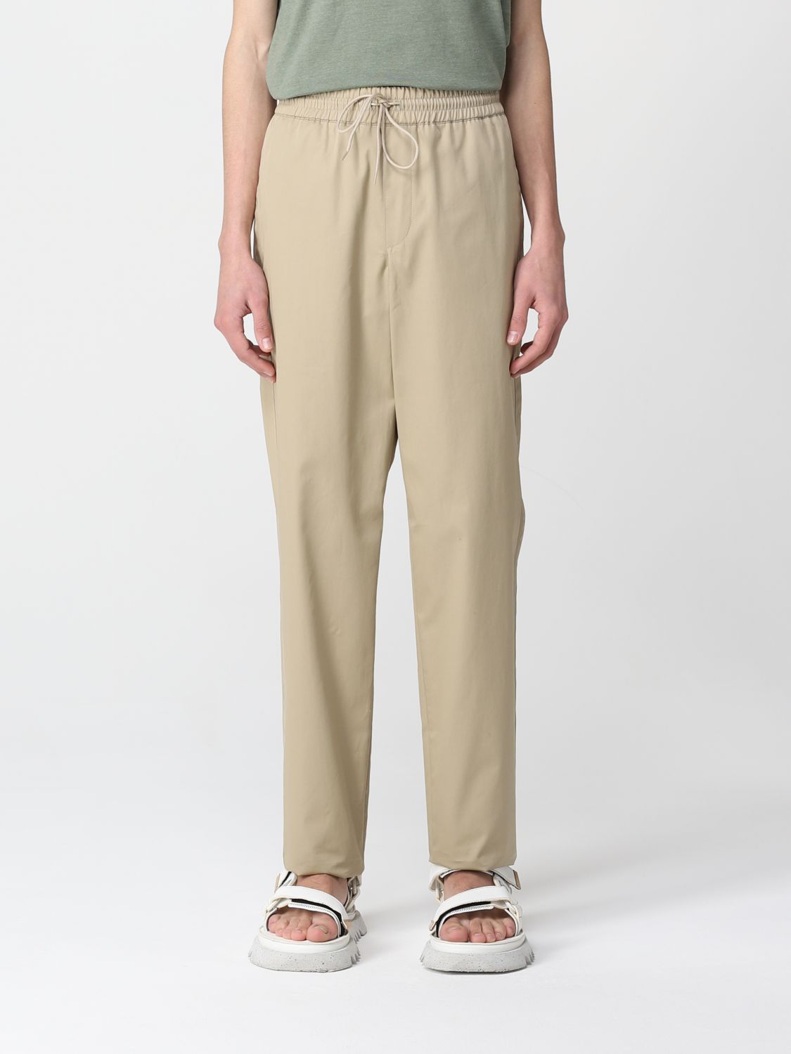 A.P.C.: pants for man - Beige | A.p.c. pants COEUXH08354 online on ...