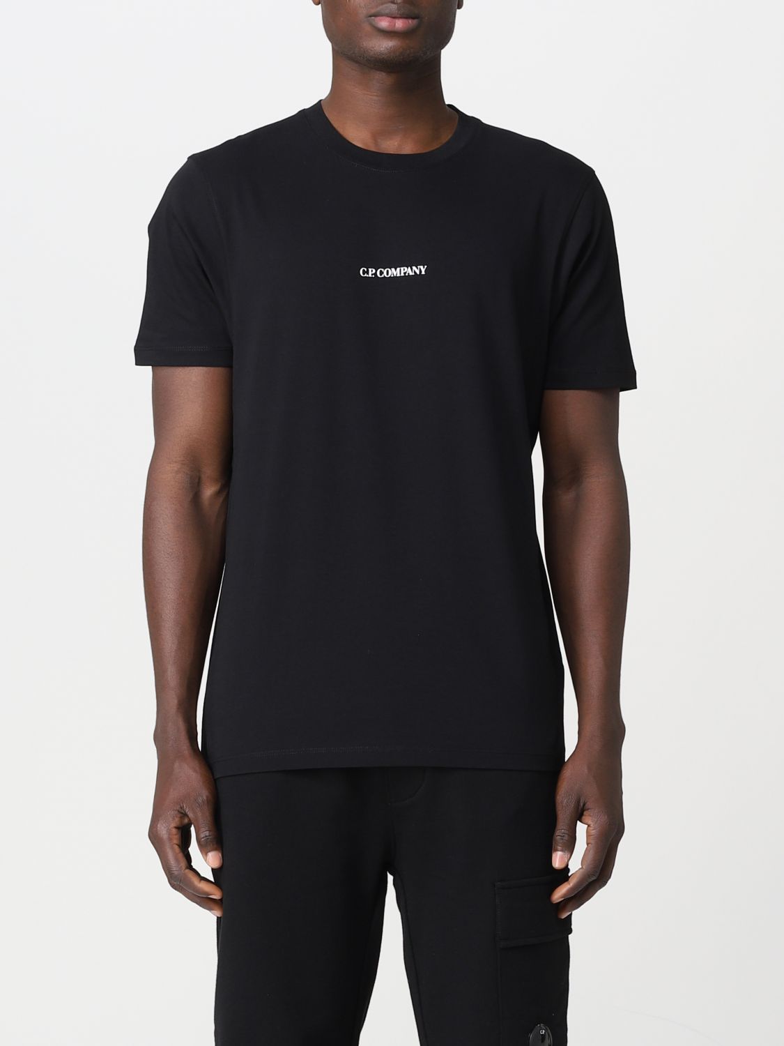 C.P. COMPANY: t-shirt for man - Black | C.p. Company t-shirt ...