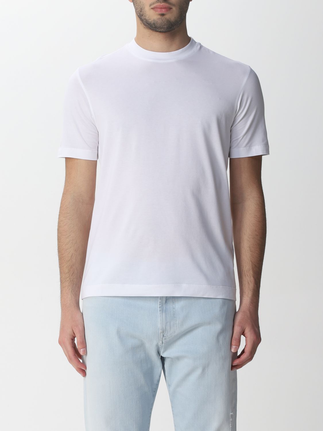 T-shirt Malo: Sweater men Malo white 1
