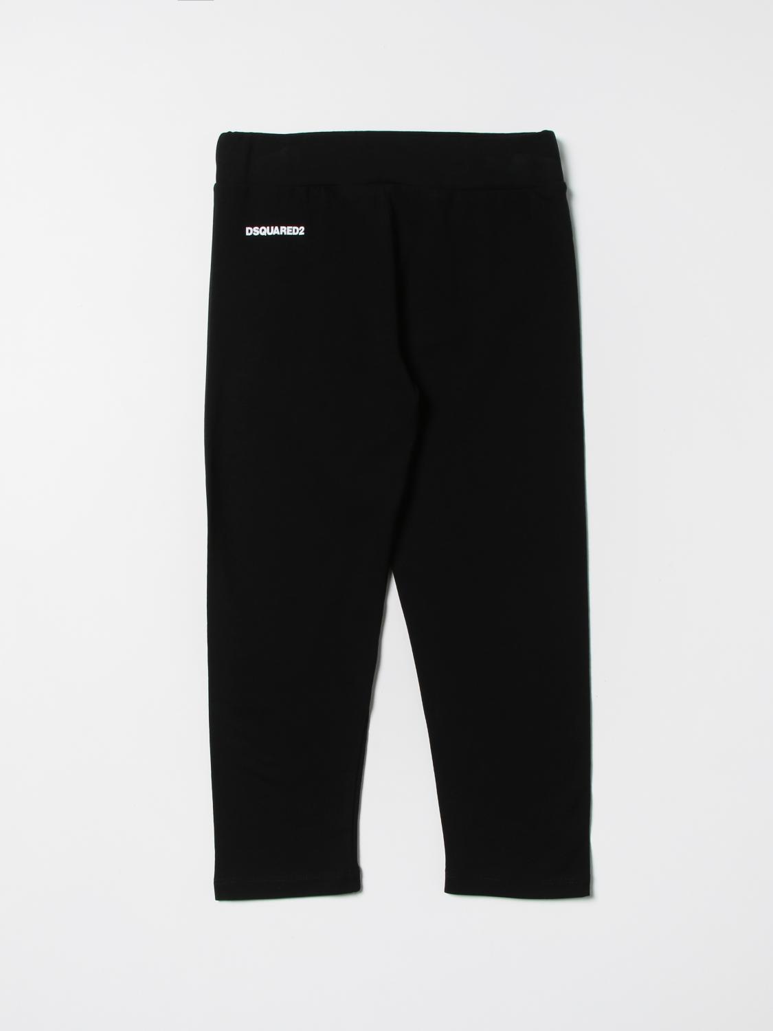 pantaloni reebok bambino nero