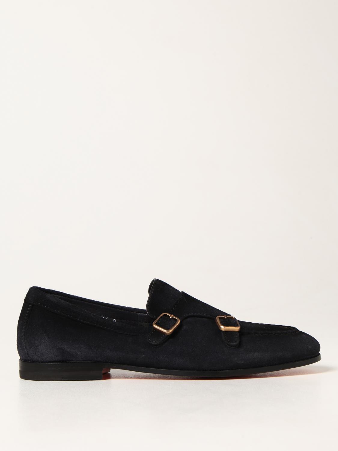 santoni monkstrap