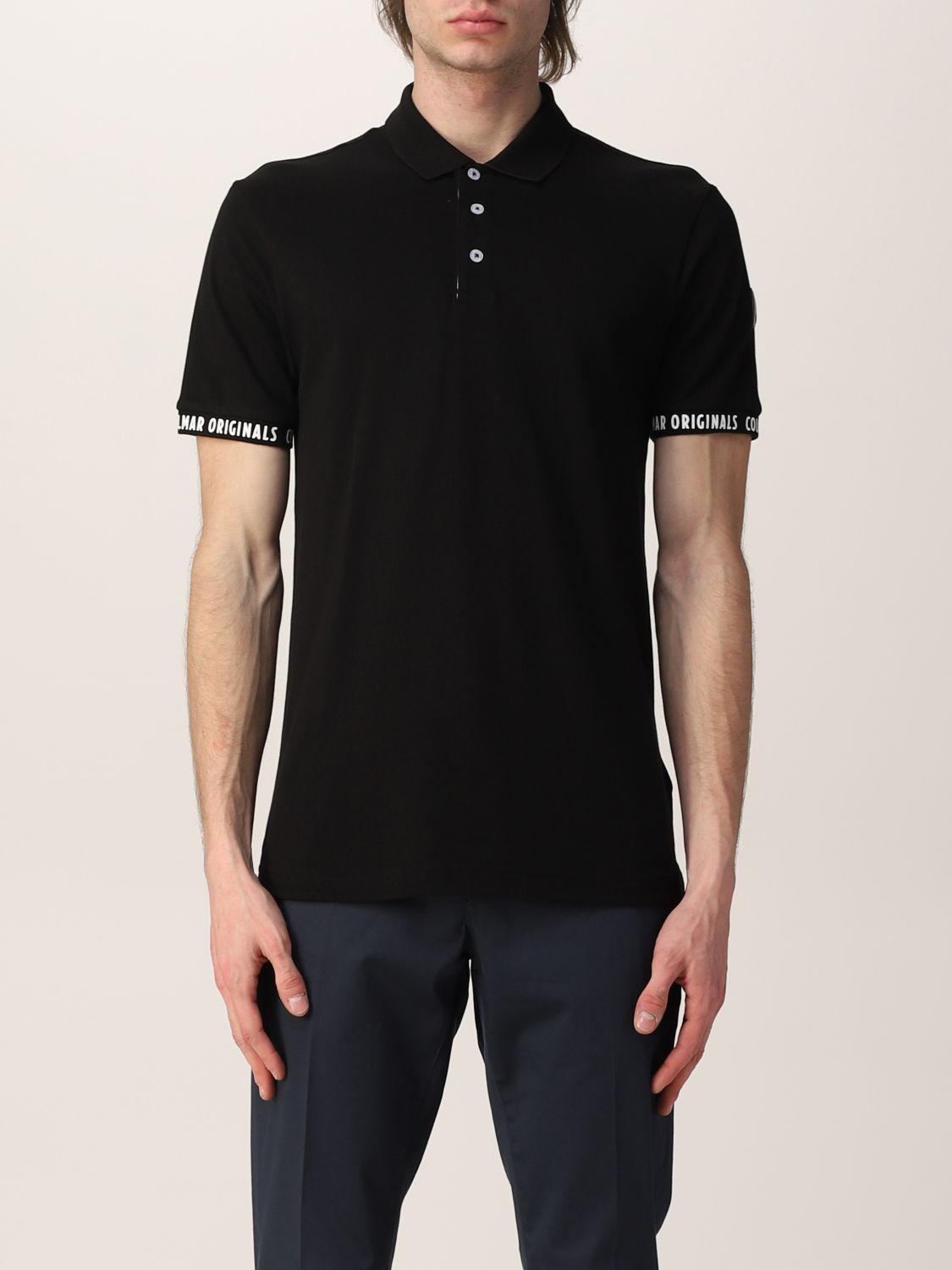 COLMAR: polo shirt for man - Black | Colmar polo shirt 76713UP online ...