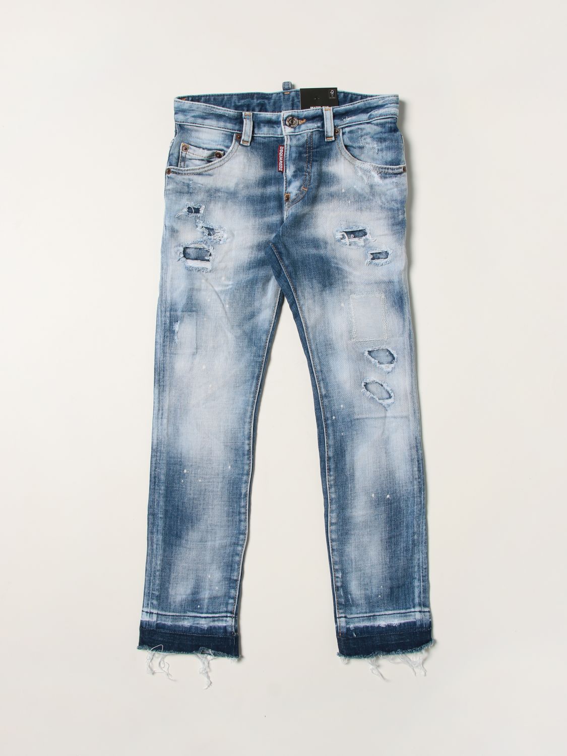 Jeans Dsquared2 Junior: Dsquared2 Junior jeans in washed denim denim 1