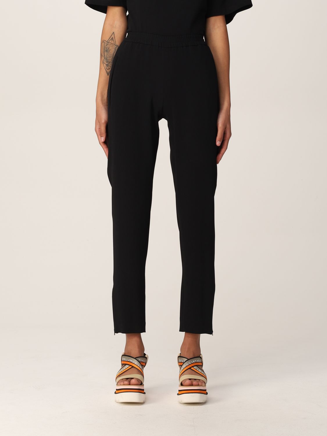 STELLA MCCARTNEY: Pants women | Pants Stella Mccartney Women Black ...