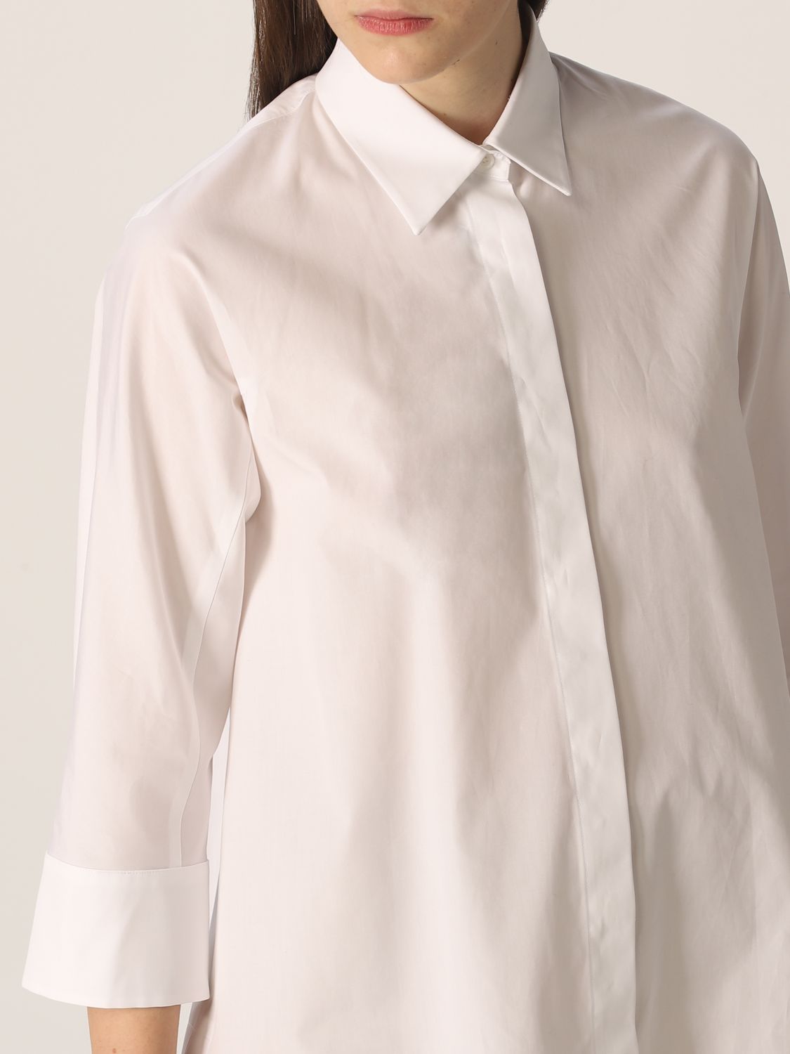 Camisa Max Mara: Camisa mujer Max Mara blanco 5