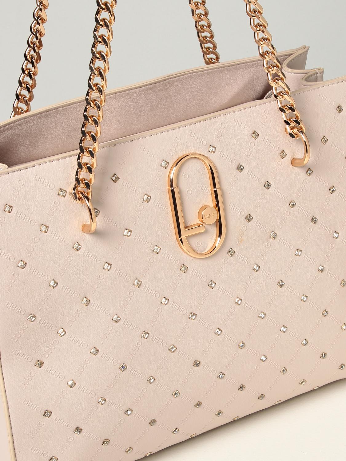 LIU JO: Bolso de mano mujer - Rosa | Bolso Tote Liu Jo AA2235E0059  GIGLIO.COM