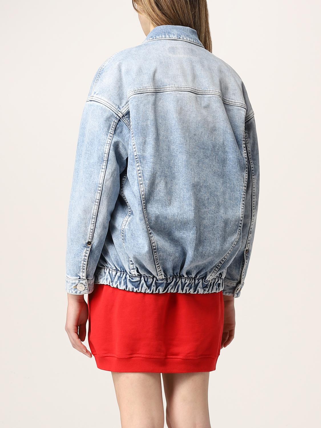 DSQUARED2: denim jacket in washed denim 