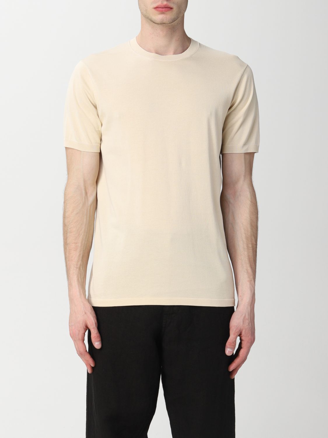 Aspesi Cotton T-shirt In Natural