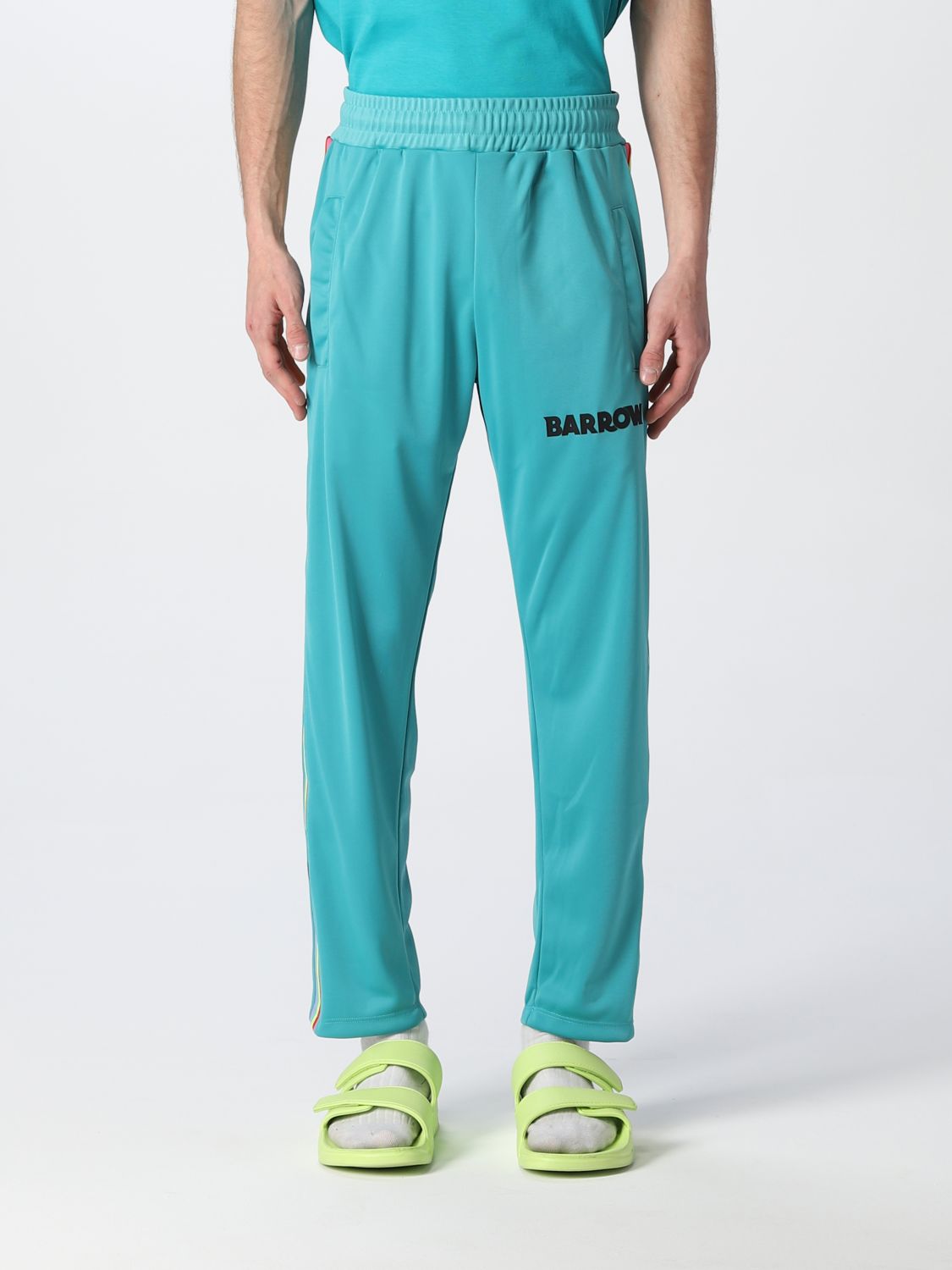 BARROW JOGGING TROUSERS WITH SIDE BANDS,C82070079