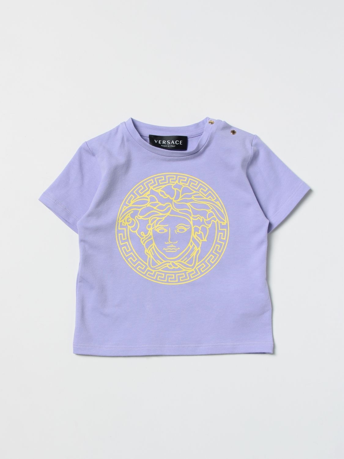 T-shirt Young Versace: Versace Young T-shirt with Medusa lilac 1