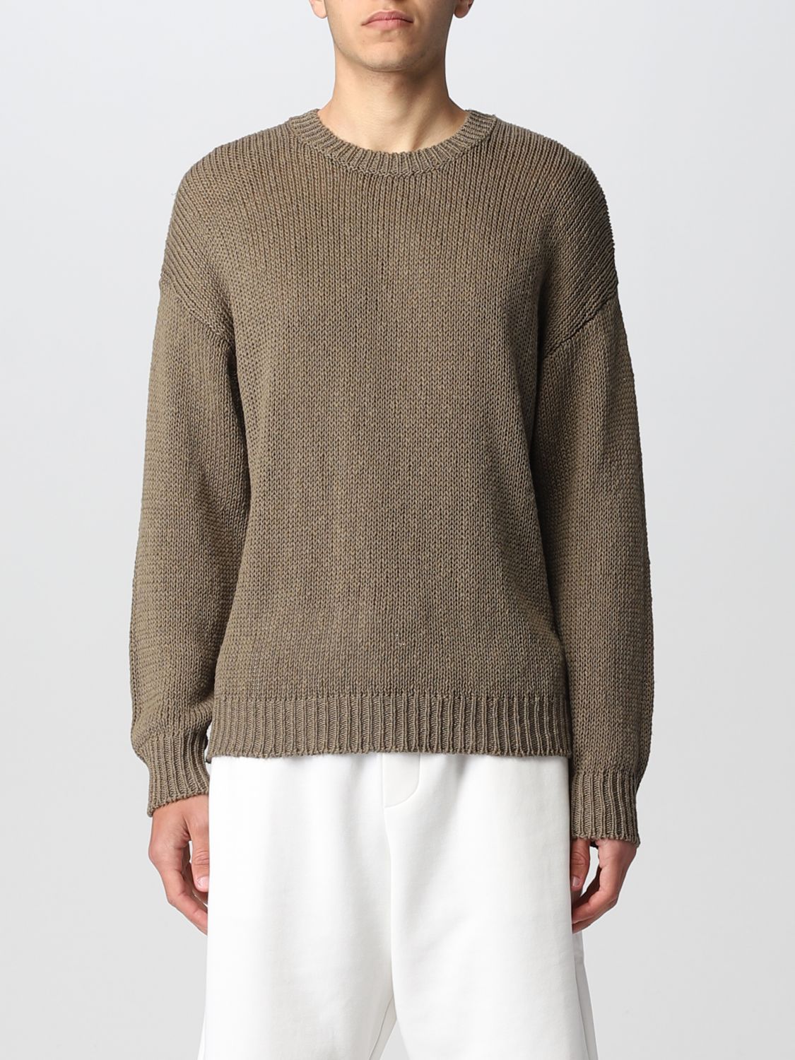 ROBERTO COLLINA: sweater for man - Green | Roberto Collina sweater ...