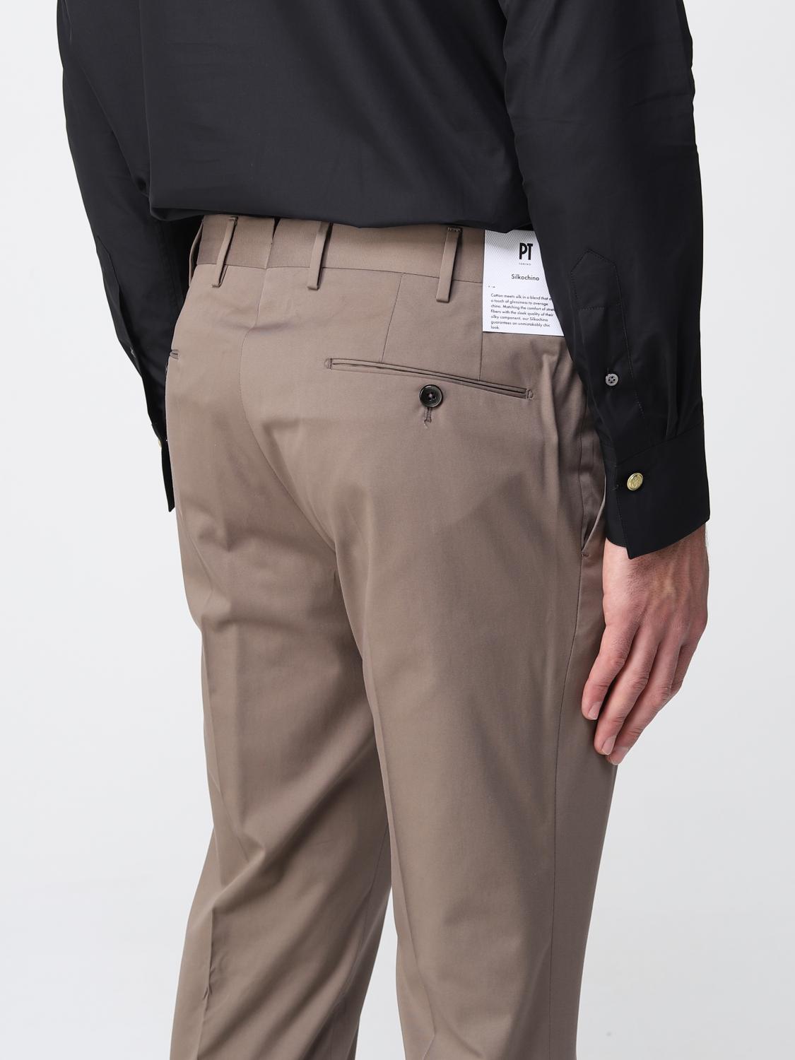 PT: Pantalone uomo - Tortora | Pantalone Pt CODS01Z00CL1BB42 GIGLIO.COM