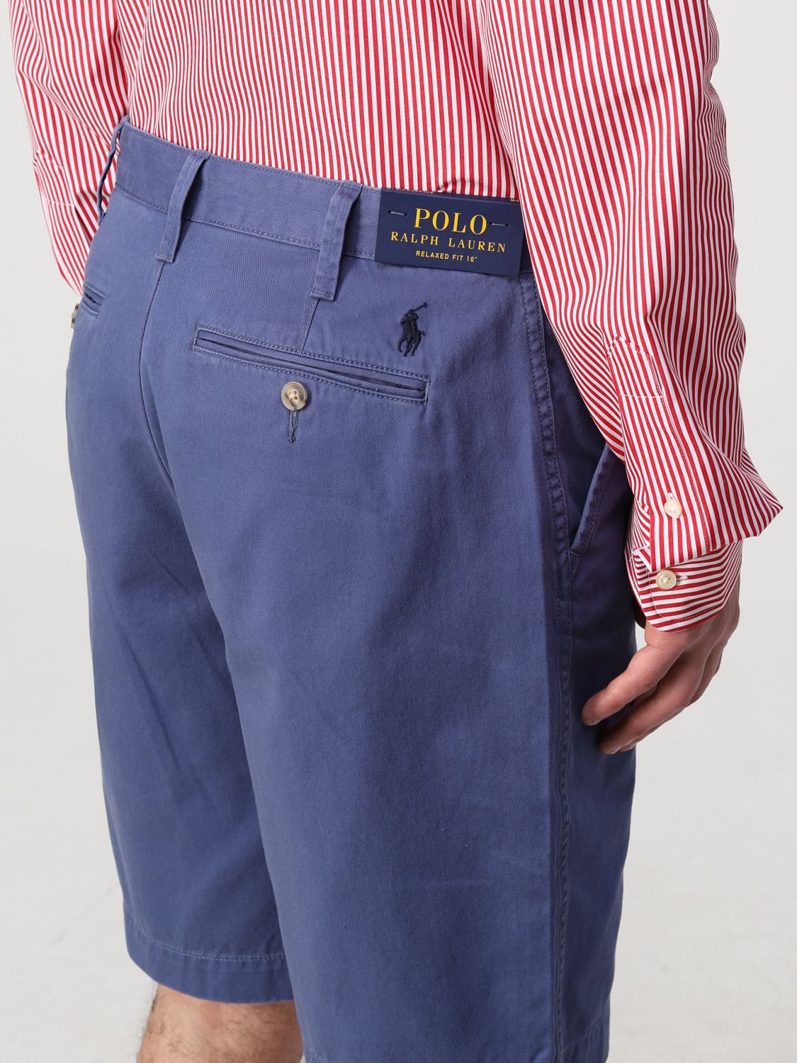 Outlet de Ralph Lauren: cortos para hombre, Azul Oscuro | Pantalones Cortos Polo Ralph Lauren 710740571 en línea en GIGLIO.COM