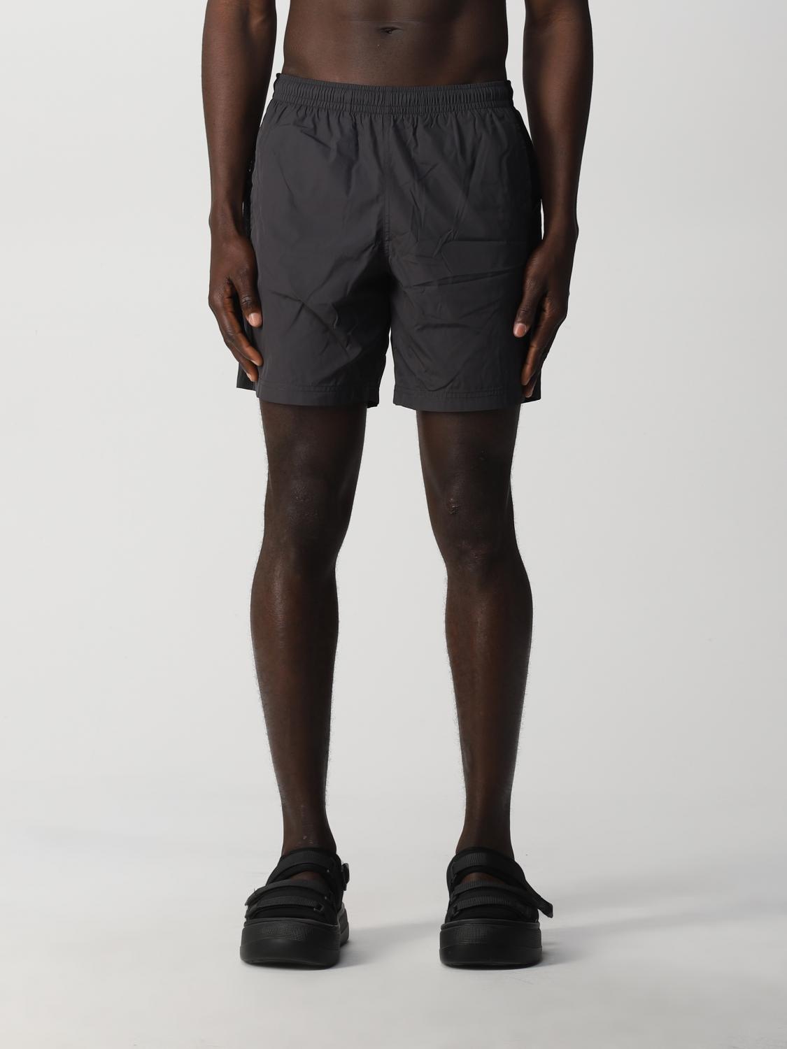 ALEXANDER MCQUEEN: Costume con bande logate - Antracite | Costume Alexander  Mcqueen 6030504419Q GIGLIO.COM