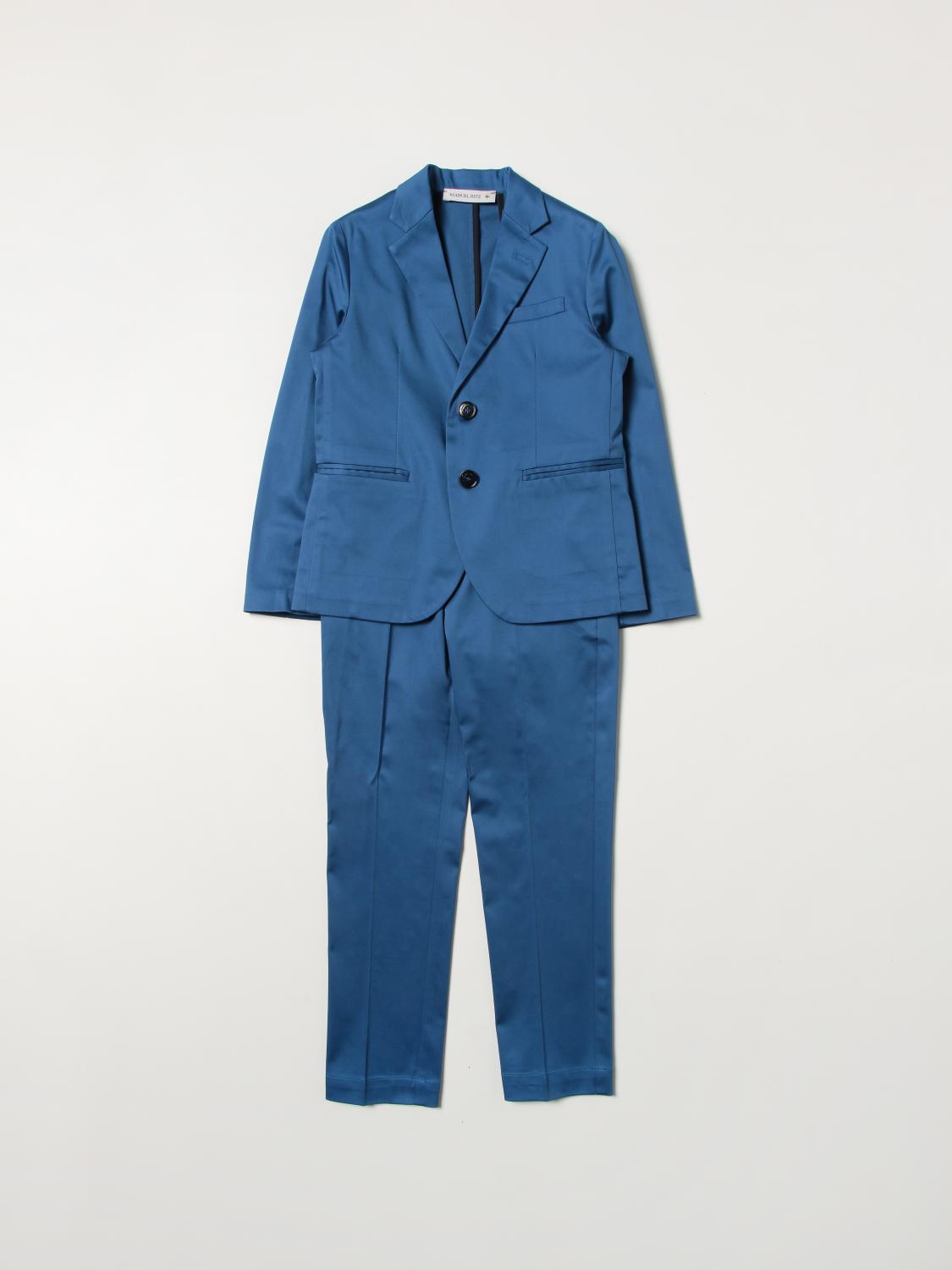 MANUEL RITZ: Completo bambino - Blue | Abito Manuel Ritz MR1571 GIGLIO.COM