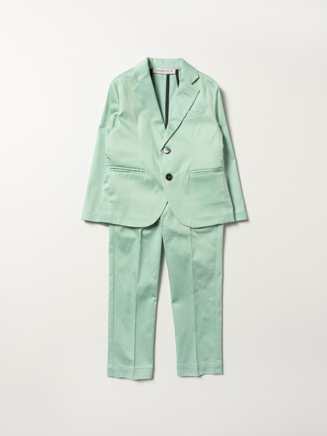 MANUEL RITZ: Clothing set kids - Mint | Suit Manuel Ritz MR1571 GIGLIO.COM