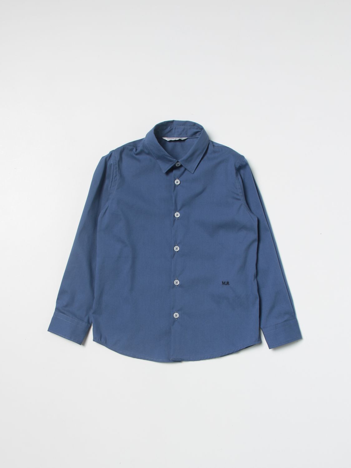 Shirt Manuel Ritz: Manuel Ritz shirt for boy gnawed blue 1