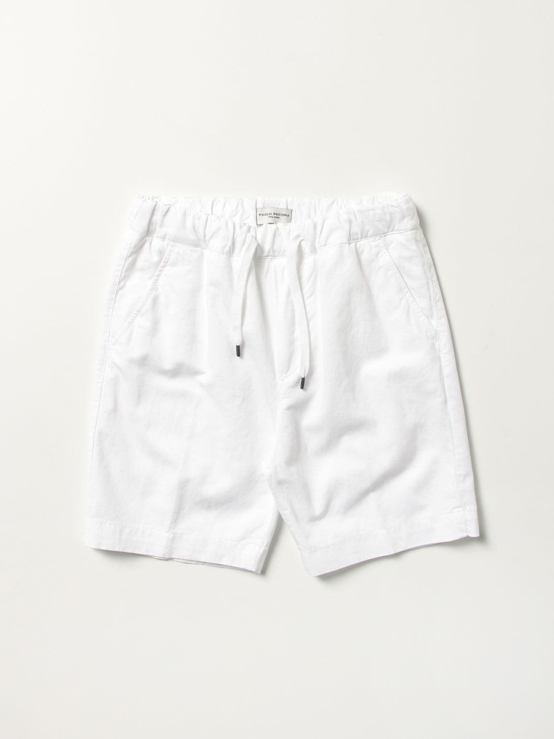 Shorts Paolo Pecora: Paolo Pecora shorts for boys white 1