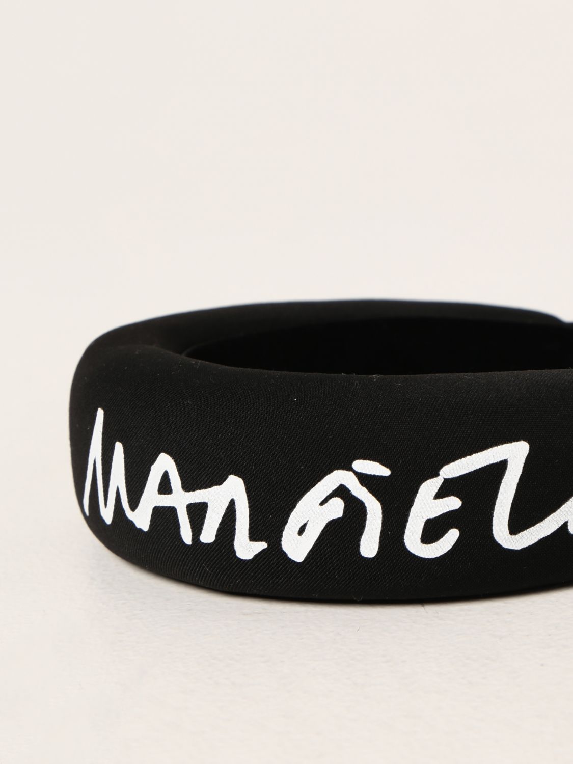 Hairband Mm6 Maison Margiela: Headband Mm6 Maison Margiela black 2