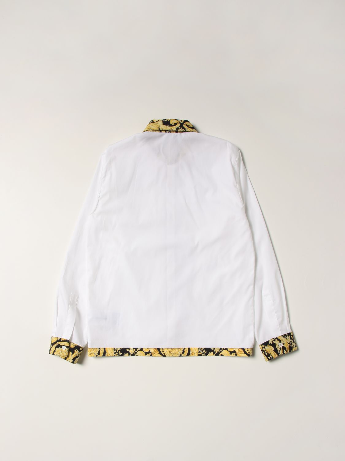 Рубашка Young Versace: Рубашка Young Versace мальчик золотой 2