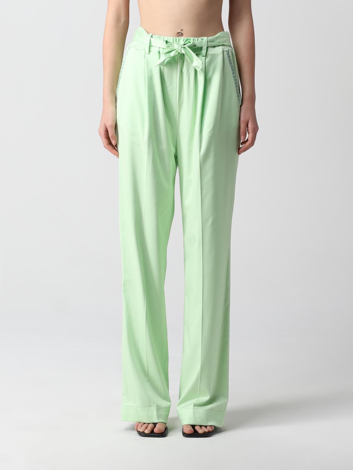 Gaelle Paris パンツ レディース Gaelle Paris グリーン パンツ Gaelle Paris Gbdfp Giglio Com