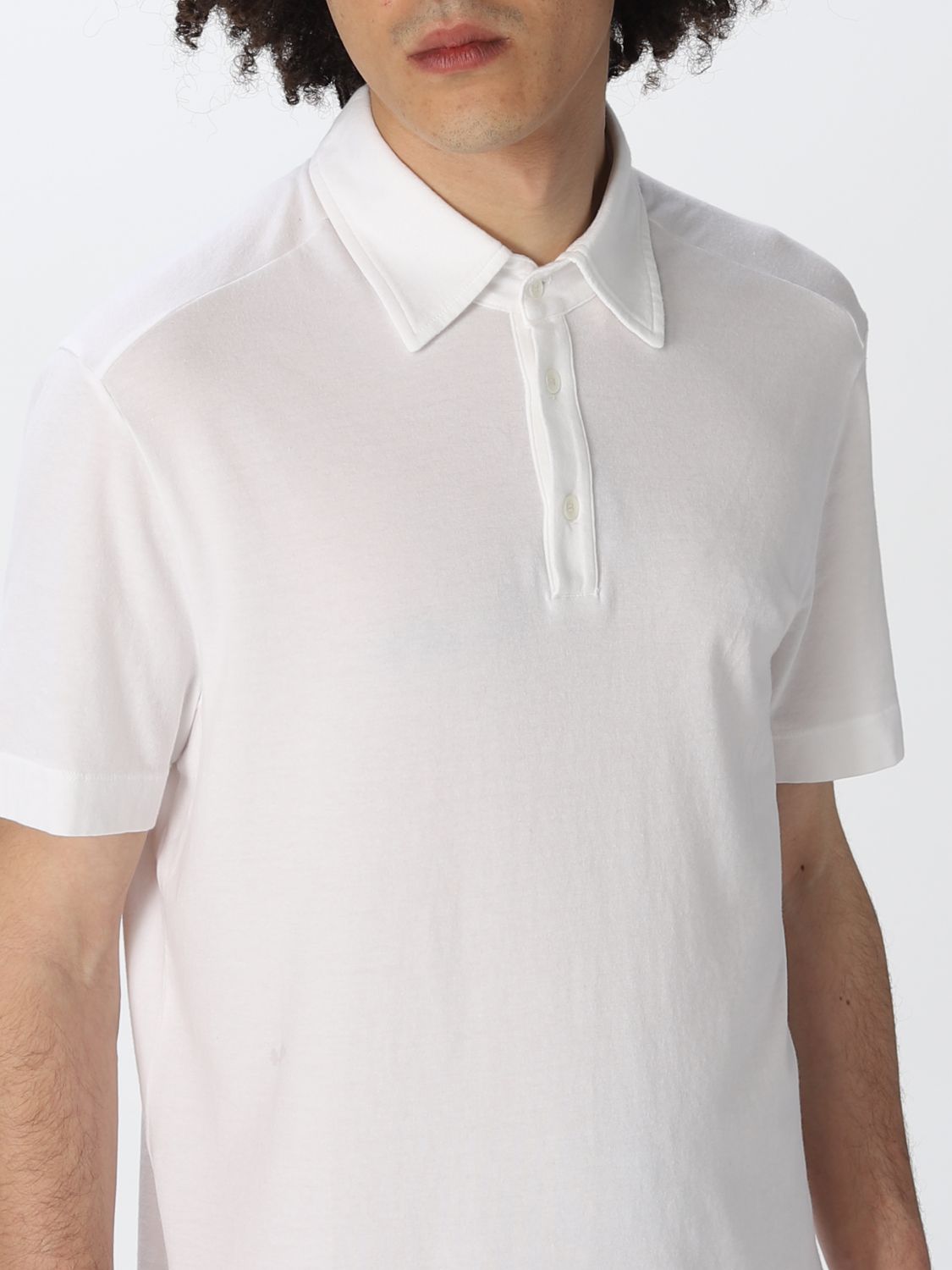 Polo shirt Malo: Polo shirt men Malo white 3