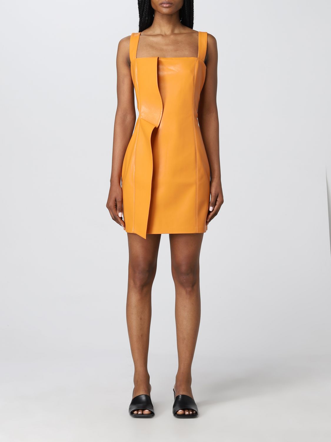 NANUSHKA: dress for woman - Orange | Nanushka dress NW22RSDR00917 ...