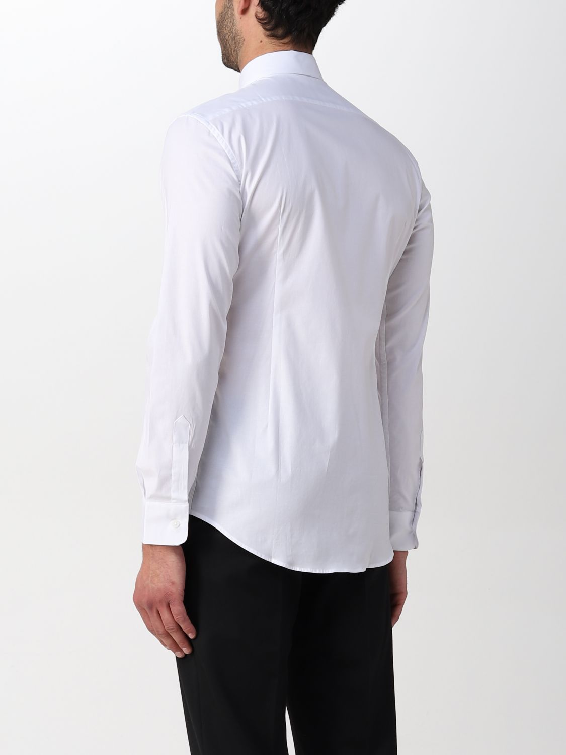 Рубашка Daniele Alessandrini: Рубашка Daniele Alessandrini для него белый 2