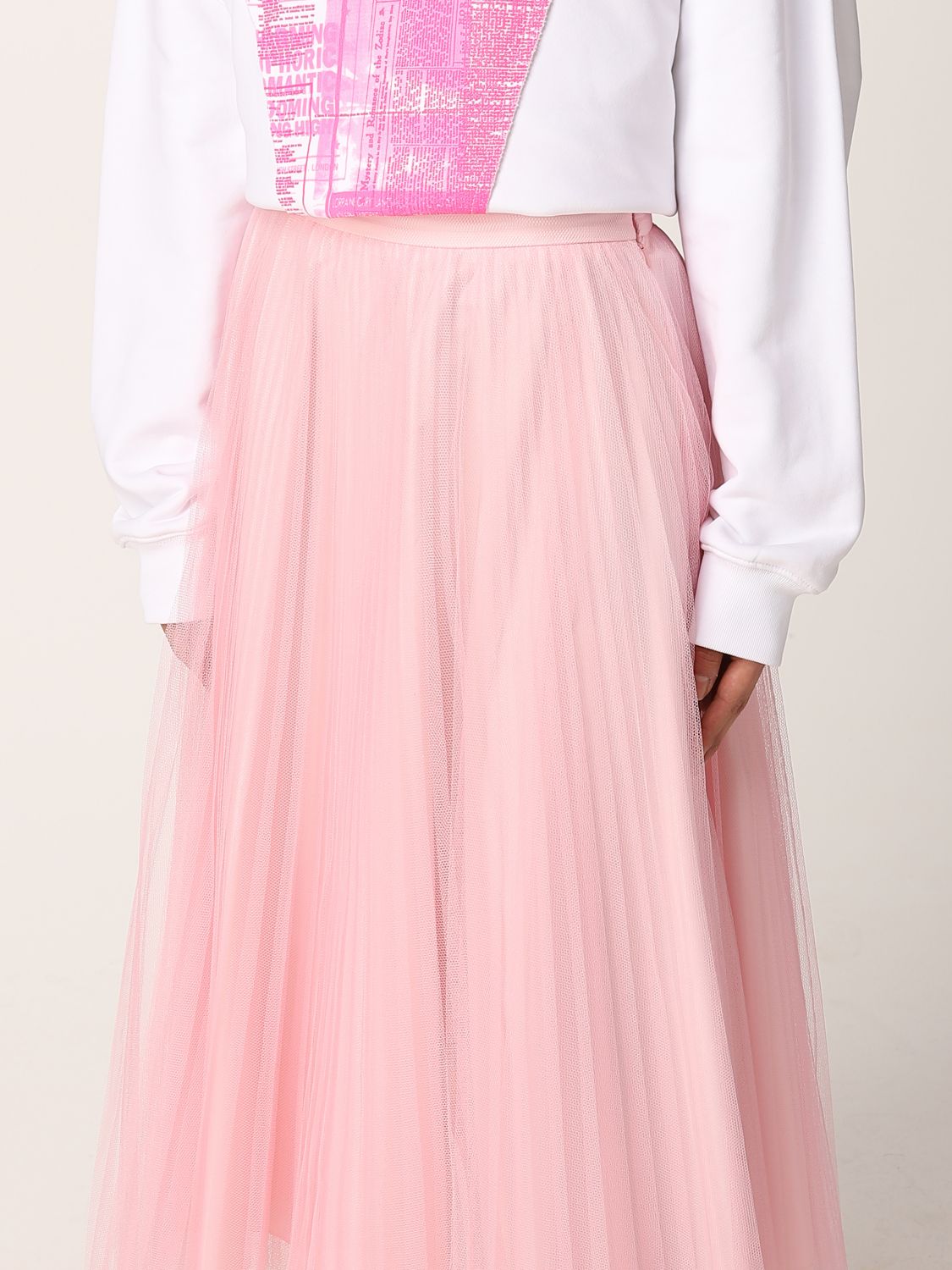 Falda de Philosophy Di Lorenzo Serafini de color Rosa Mujer Ropa de Faldas de Faldas midi 