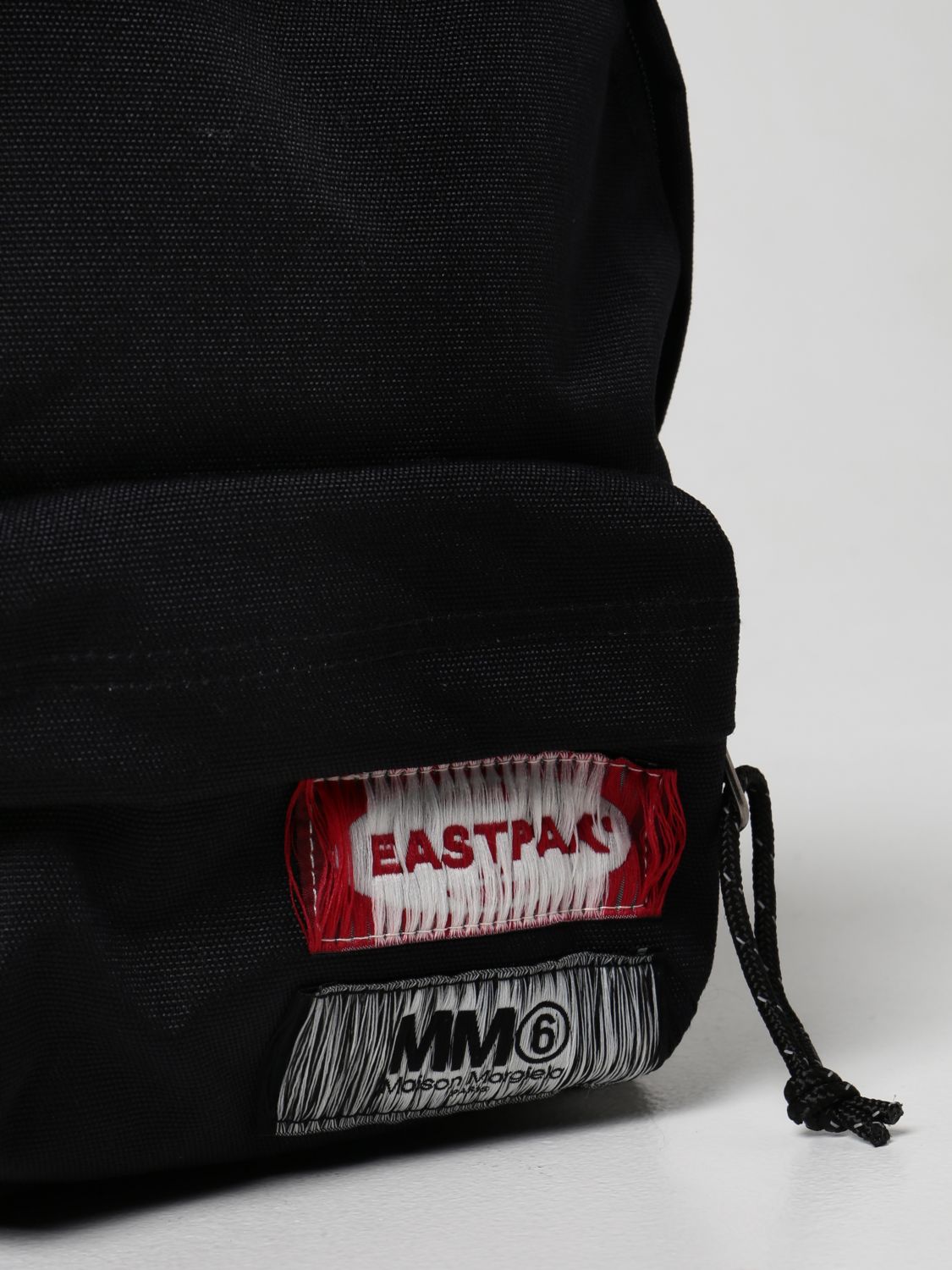 Backpack Eastpak: Mm6 Maison Margiela x Eastpak backpack with shoulder strap in nylon black 3