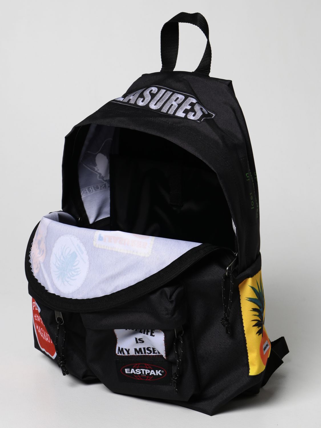 Backpack Eastpak: Eastpak Pleasures backpack in technical fabric black 4
