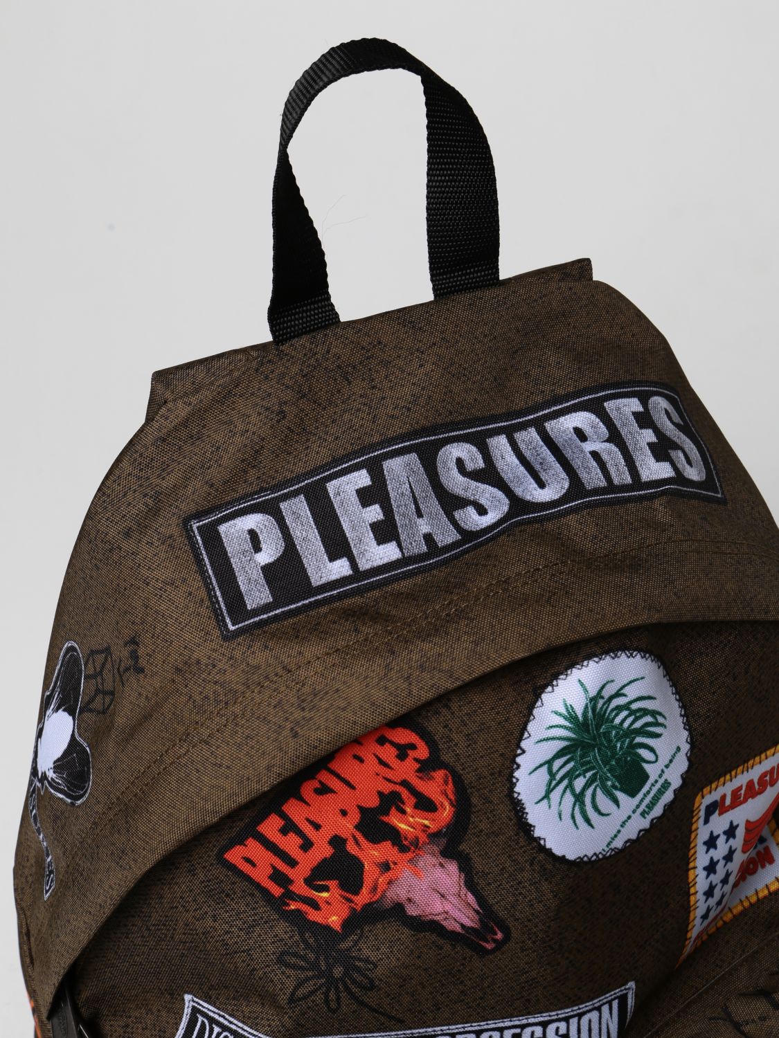 Backpack Eastpak: Eastpak Pleasures backpack in technical fabric green 3