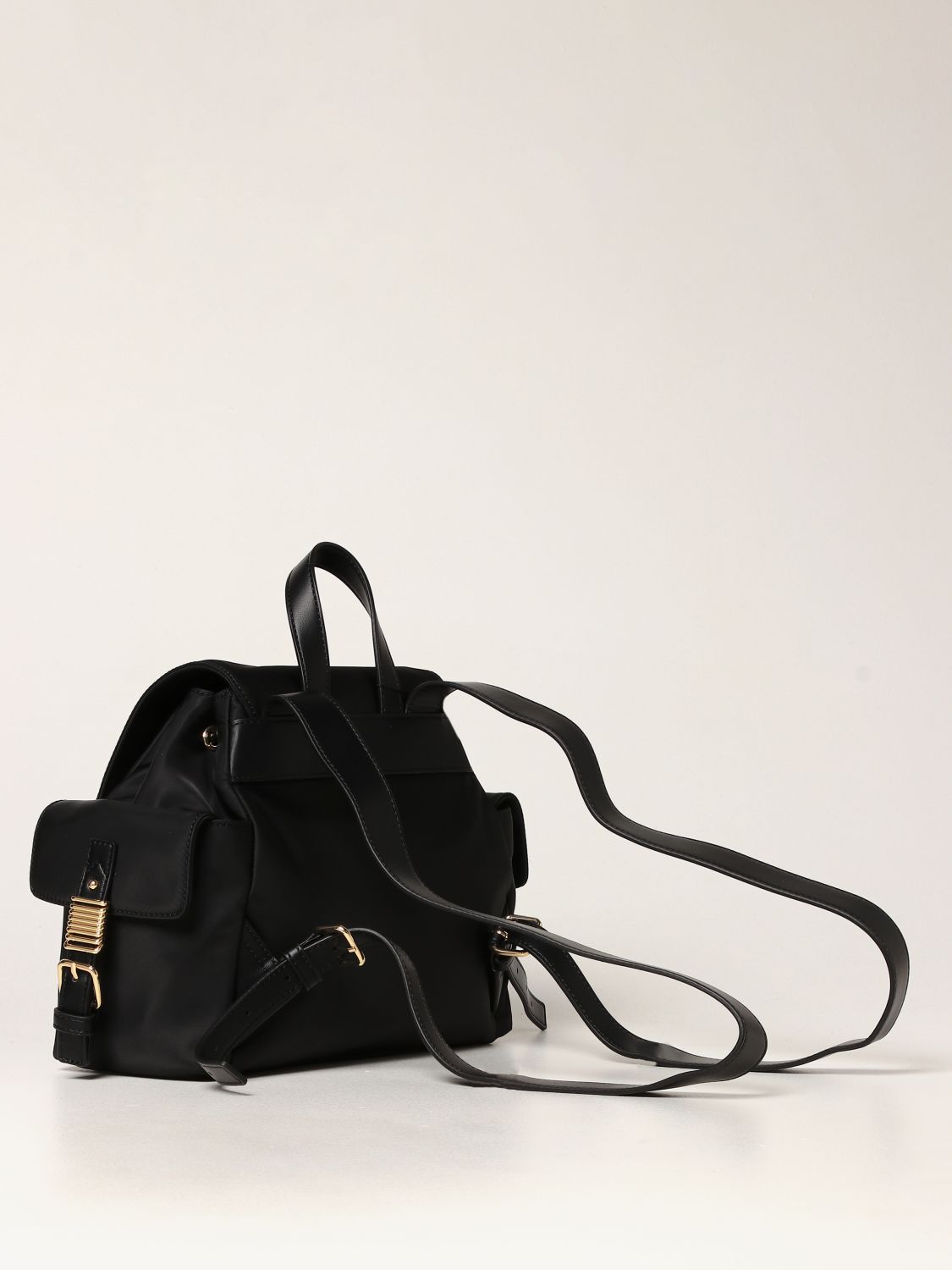 Backpack Moschino Black in Polyester - 31091698