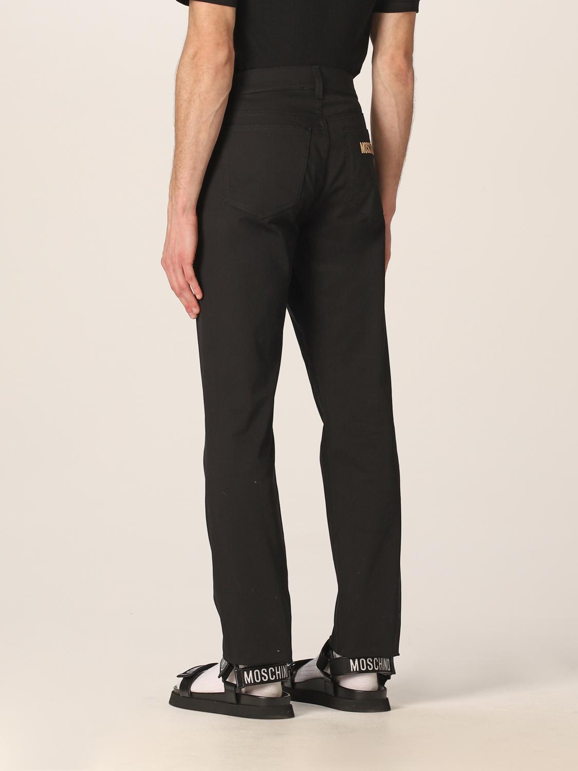 MOSCHINO COUTURE Pants men Pants Moschino Couture Men Black Pants