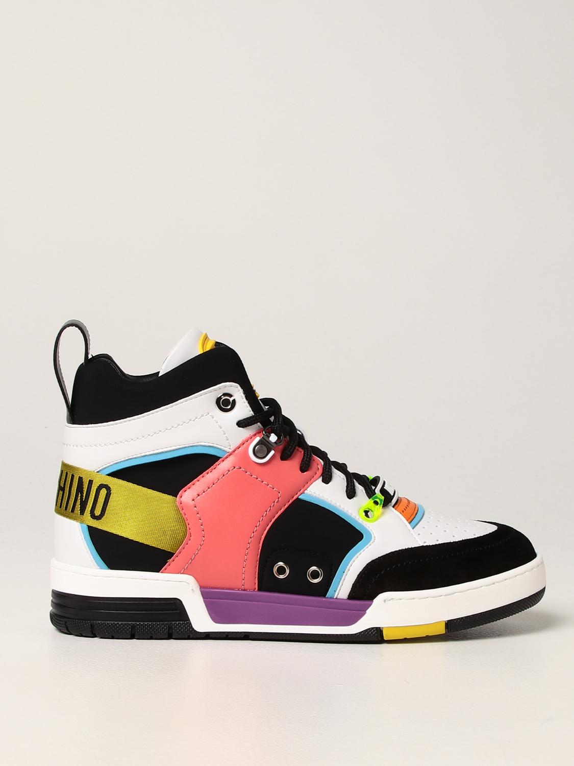 MOSCHINO COUTURE: Zapatillas hombre - Negro | Zapatillas Moschino Couture  MB15604G1EG43 GIGLIO.COM