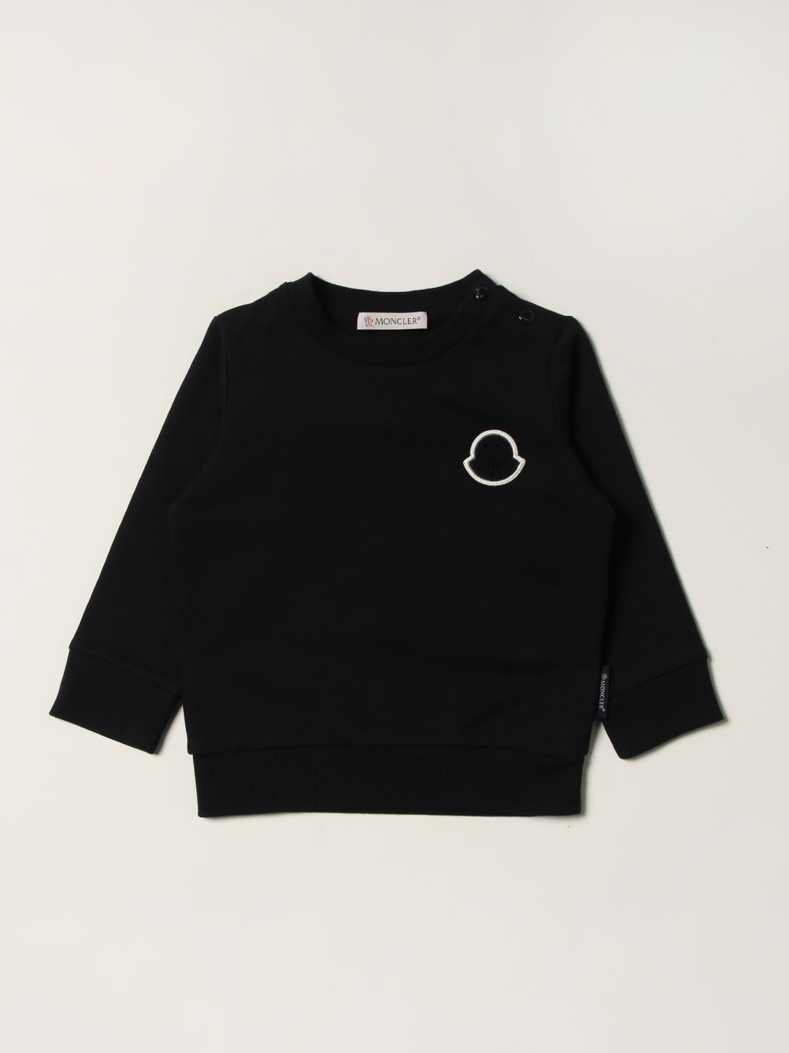 MONCLER: kids' sweatshirt - Blue | Moncler sweater 8G00007809AC online ...