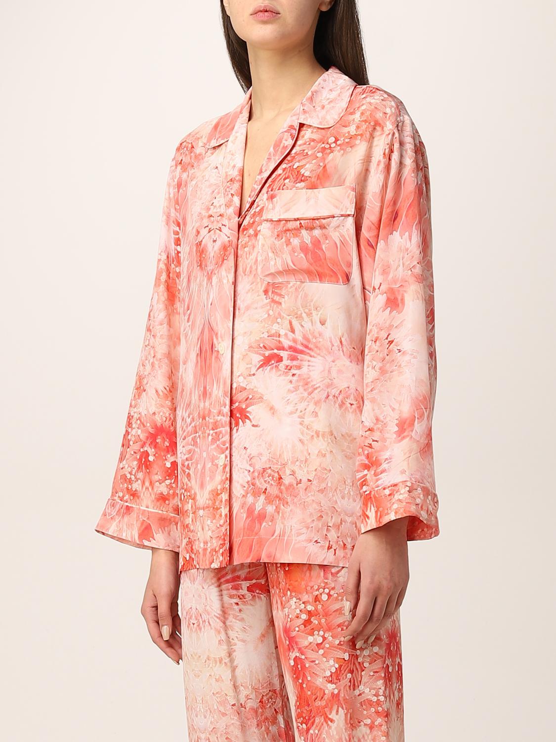 ALEXANDER MCQUEEN: Camisa mujer - Rojo | Camisa Alexander Mcqueen  685504QCAE0 GIGLIO.COM